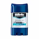 Desodorante Antitranspirante Clear Gel Gillette Cool Wave Masculino com 82g