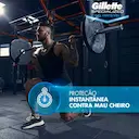 Desodorante Antitranspirante Clear Gel Gillette Cool Wave Masculino com 82g