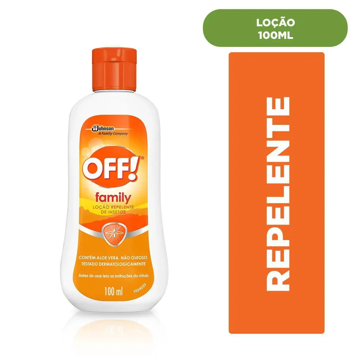 Repelente Off! Family Loção com 100ml