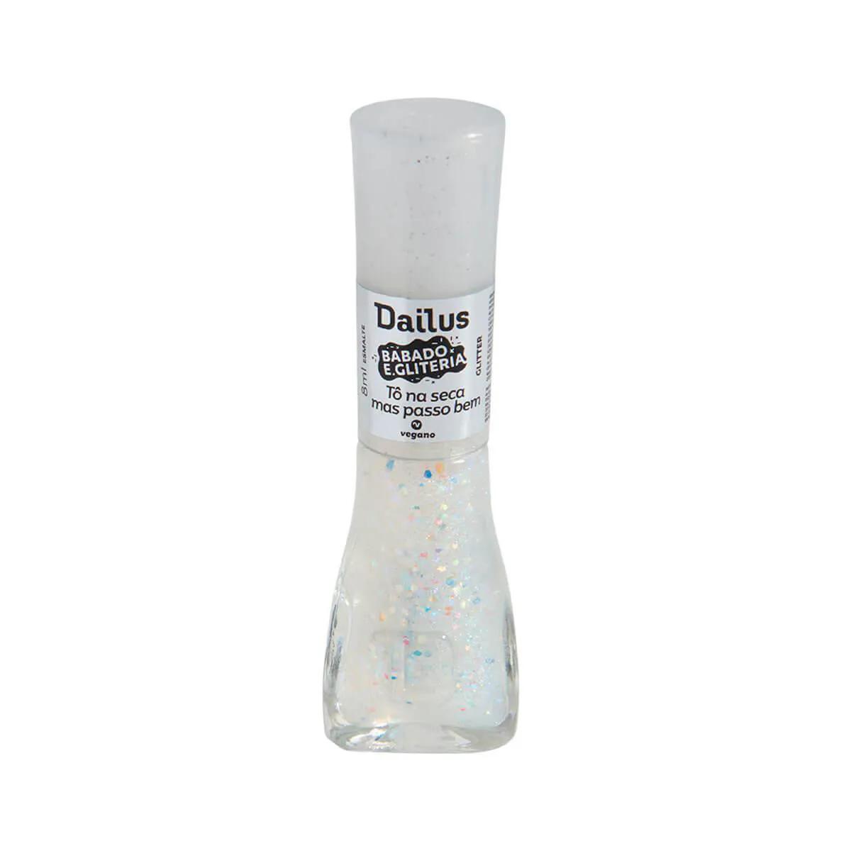 Esmalte Dailus Babado e Gliteria Tô Na Seca Mas Passo Bem com 8ml