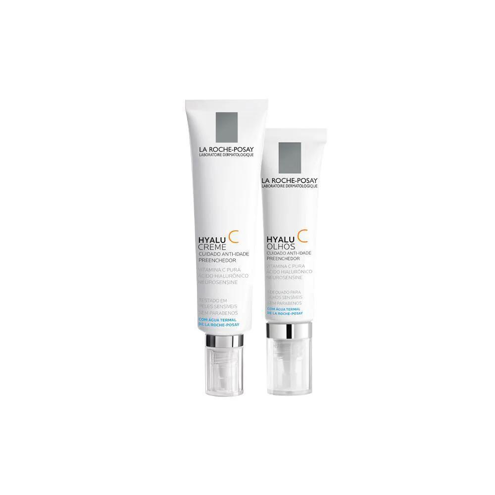 KIT FACIAL LA ROCHE-POSAY REDERMIC - CREME E CREME PARA OS OLHOS 15ML