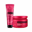 KIT EUD SIáGE CAUTERIZAçãO DOS FIOS 4D - SHAMPOO E MáSCARA