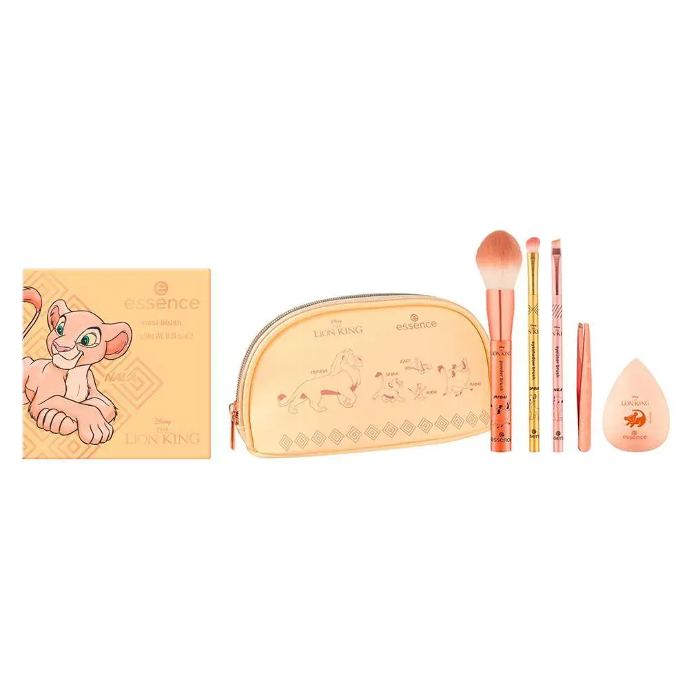 KIT MAQUIAGEM ESSENCE DISNEY THE LION KING - ACESSóRIOS E BLUSH COMPACTO EM Pó 02 - xpto