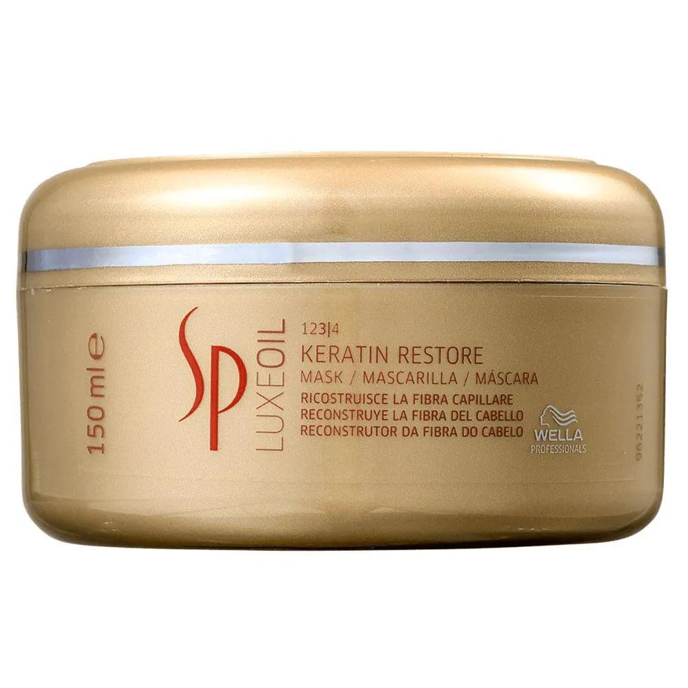 SP SYSTEM PRO LUXE OIL KERATIN RESTORE MáSCARA DE RECONSTRUçãO 150ML