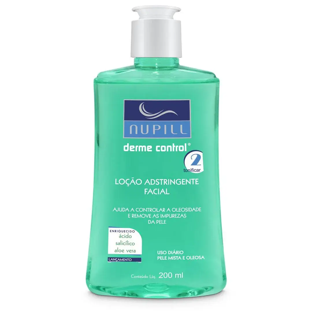 Loção Adstringente Facial Nupill Derme Control 200ml