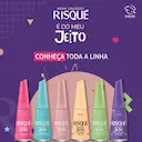 Esmalte Risqué Cremoso É do Meu Jeito Eita Como Cria 8ml