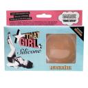 Adesivo de Silicone para os Seios That Girl Reutilizável Pele Clara com 1 par