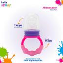 Alimentador Infantil Lolly Rosa com 1 unidade