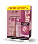 Kit Siàge Eudora Nutri Rosé Shampoo 250ml + Condicionador 125ml + Leave-in 30ml