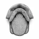 PROTETOR ACOLCHOADO 2 EM 1 COM ALMOFADA PARA CINTO DE SEGURANçA SAFE RIDE PRETO MULTIKIDS BABY - BB1153 BB1153