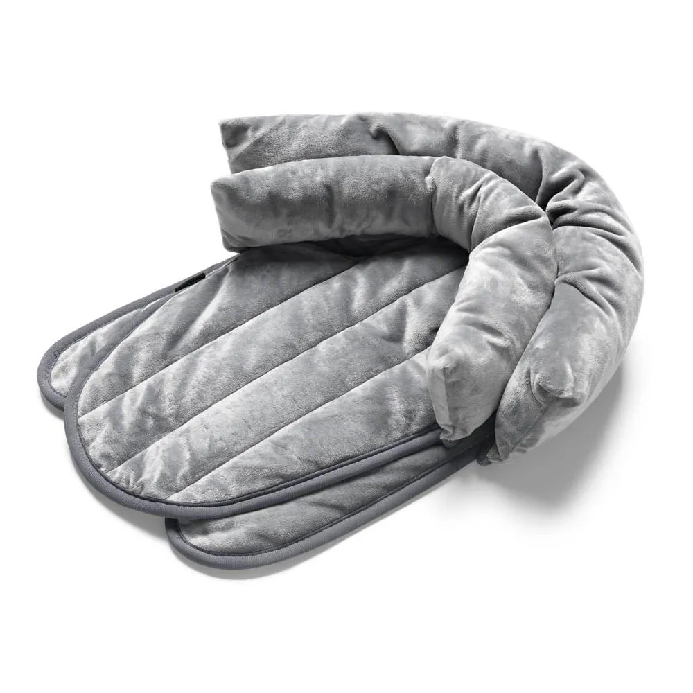 PROTETOR ACOLCHOADO 2 EM 1 COM ALMOFADA PARA CINTO DE SEGURANçA SAFE RIDE PRETO MULTIKIDS BABY - BB1153 BB1153