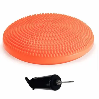 DISCO DE EQUILíBRIO INFLáVEL BALANCE COM INFLADOR/BOMBA - FL28 - 33CM - HIDROLIGHT Laranja