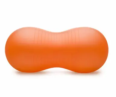 BOLA FEIJãO INFLáVEL HIDROLIGHT FL26 ANTI ESTOURO COM BOMBA - 90CM X 45CM Laranja