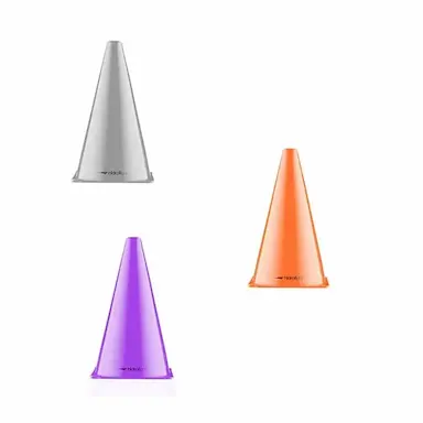 CONE DE AGILIDADE E EXERCíCIOS - PROFISSIONAL 9" - HIDROLIGHT FL23 - TREINAMENTO FUNCIONAL Laranja