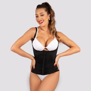 CORSELET PIN UP EMANA® M Preta