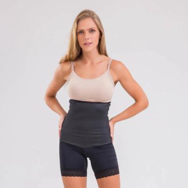 CINTA SHORTS INVISíVEL ALTA COMPRESSãO M Preta