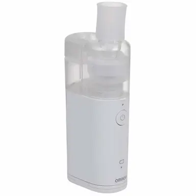 INALADOR NEBULIZADOR PORTáTIL MICRO AIR OMRON MALHA VIBRATóRIA