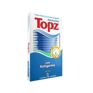 HASTES FLEXíVEIS BASTONETES TOPZ COM 75 UNIDADES