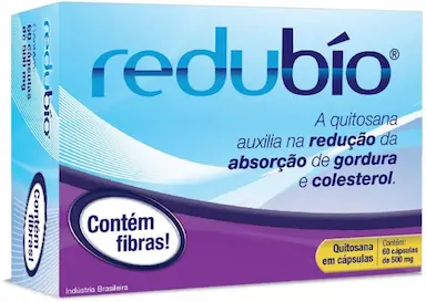 QUITOSANA REDUBíO 500MG 60 CáPSULAS - CIMED - CONTéM FIBRAS Neutro