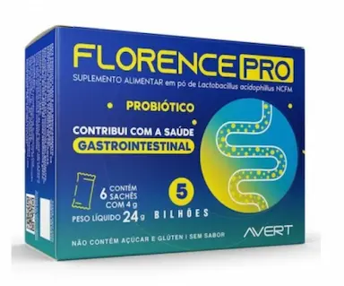 SUPLEMENTO ALIMENTAR FLORENCE PRó 6 SACHêS