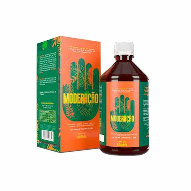 MODERAçãO DETOX NATURAL VITAMINAS IMUNIDADE 500ML Neutro