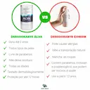 DESODORANTE NATURAL PEDRA CRISTAL ALVA ALEMANHA KIT (5 UNID)